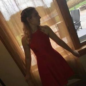 Casual/Homecoming RED dress.